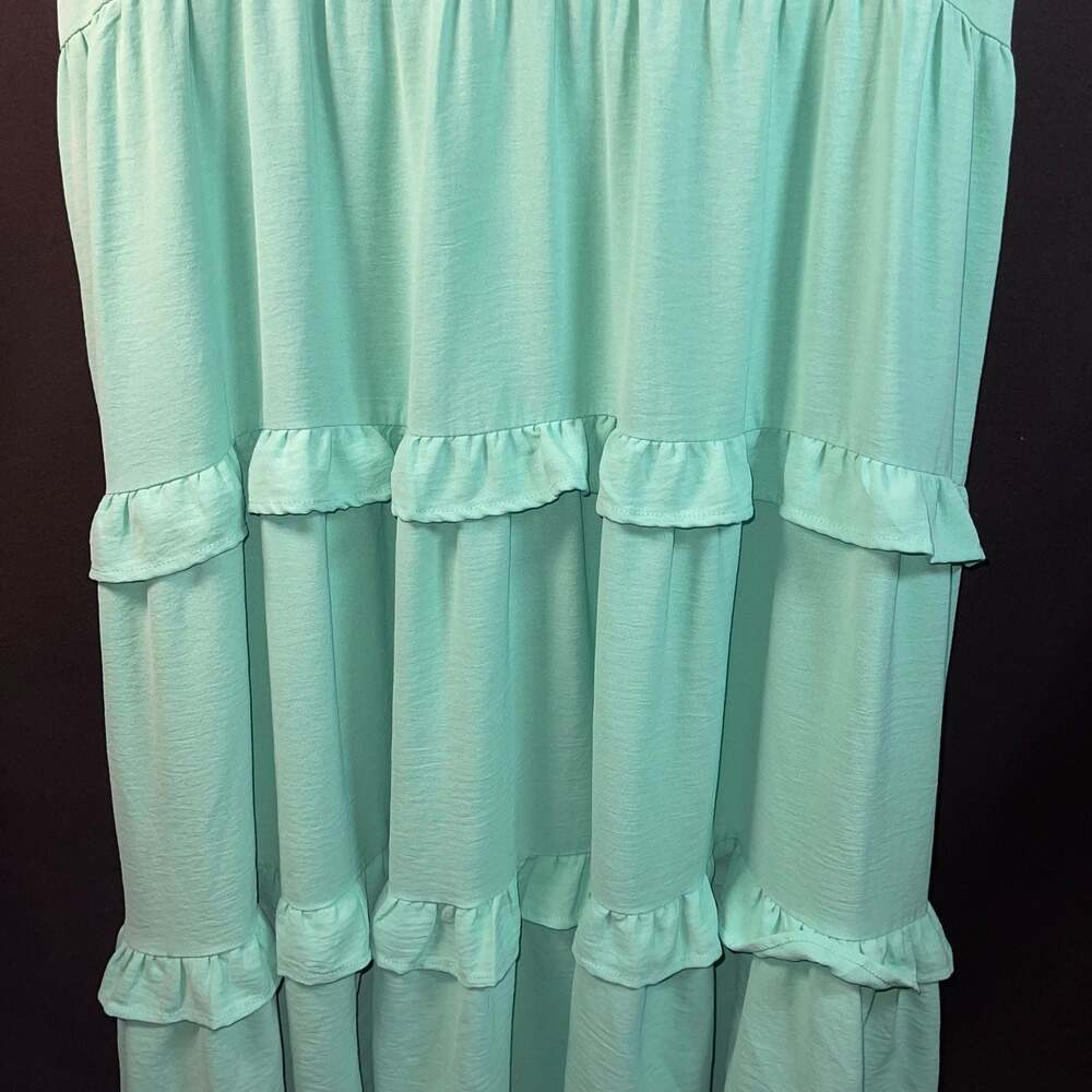 Umgee USA Tiered Ruffle Midi Dress Size M - Picture 7 of 8